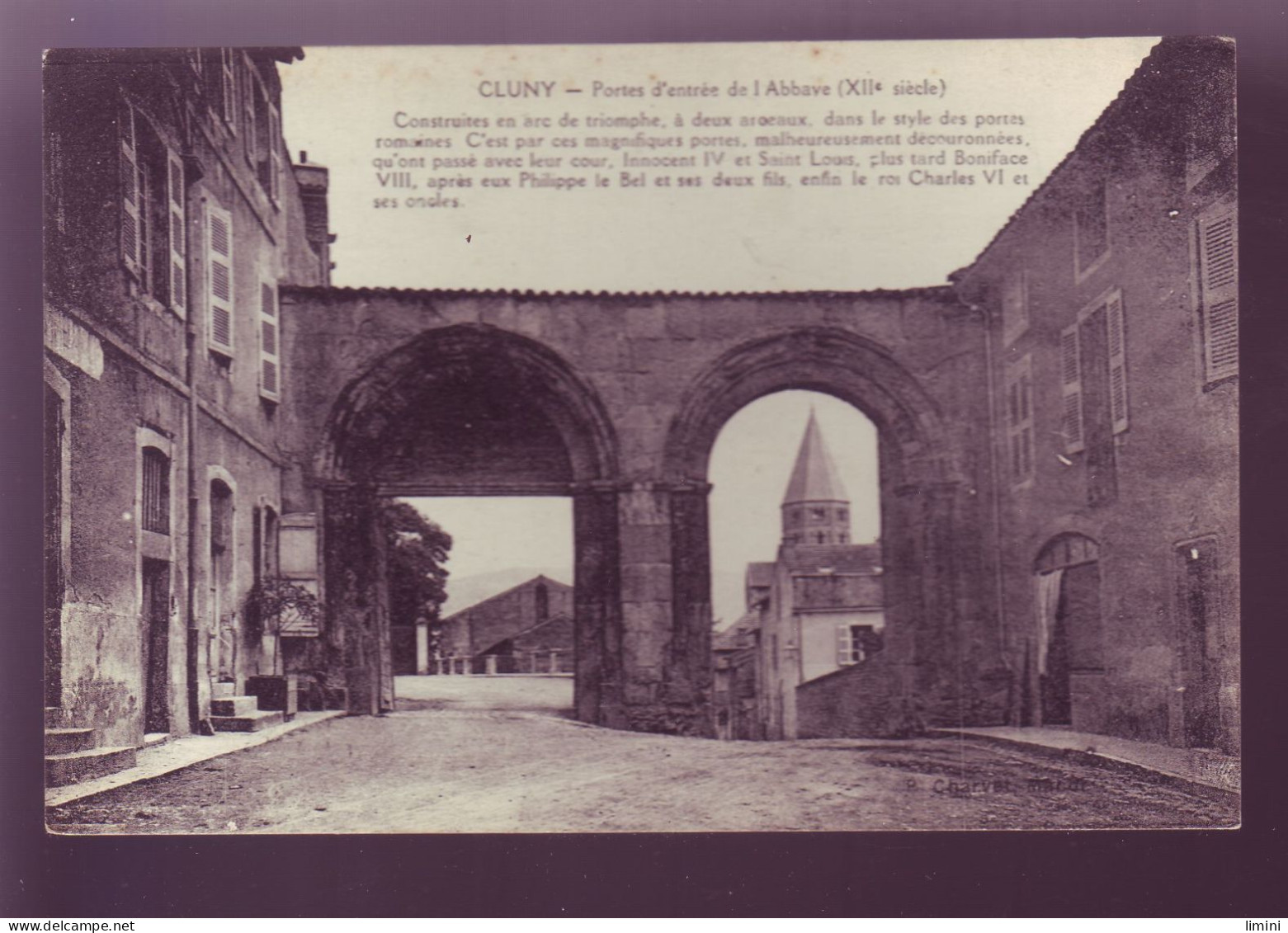 71 - CLUNY - PORTE D'ENTRÉE - ABBAYE -  - Cluny