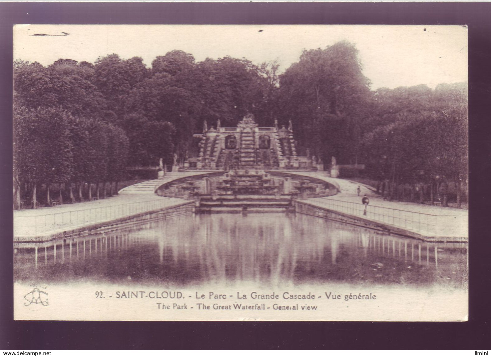 92 - SAINT CLOUD - PARC - GRANDE CASCADE - - Saint Cloud