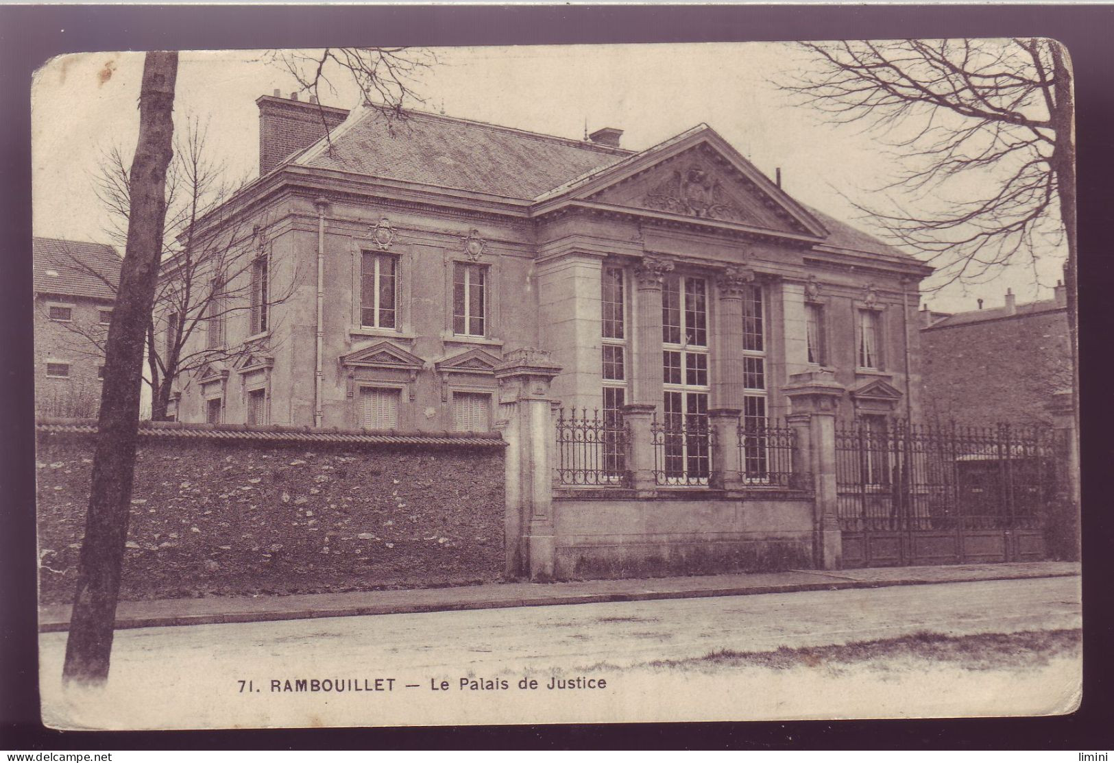 78 - RAMBOUILLET - PALAIS De JUSTICE -  - Rambouillet