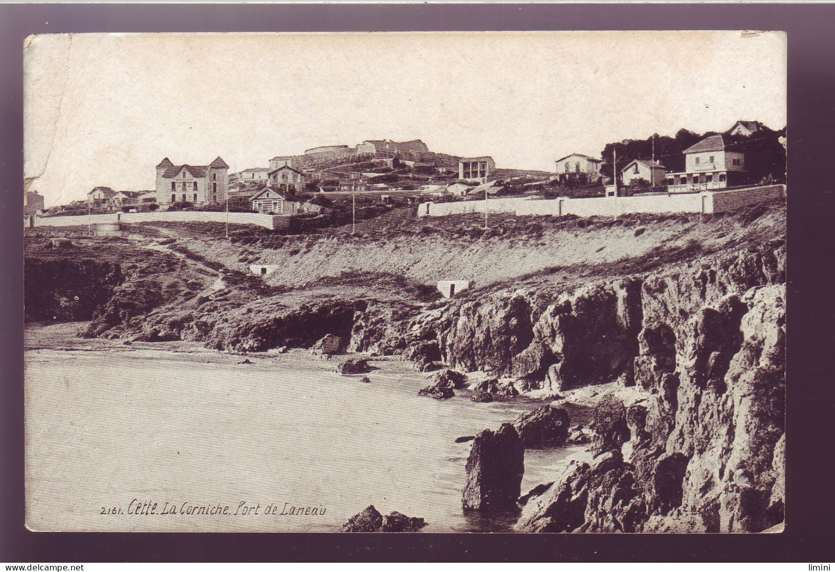 34 - CETTE - PORT De LANEAU - La CORNICHE - - Sete (Cette)