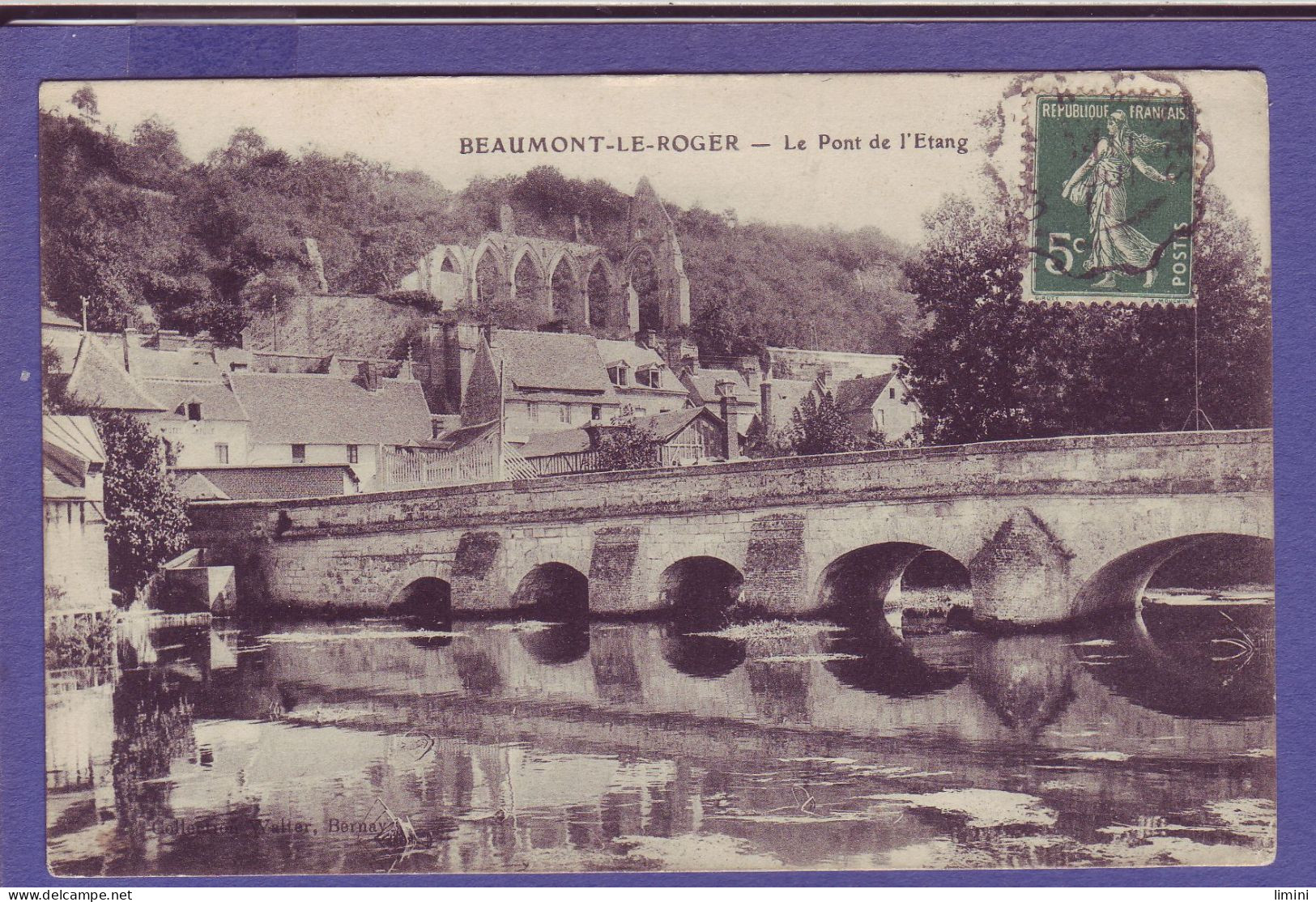 37 - BEAUMONT Le ROGER  - PONT De L'ETANG -  - Beaumont-le-Roger