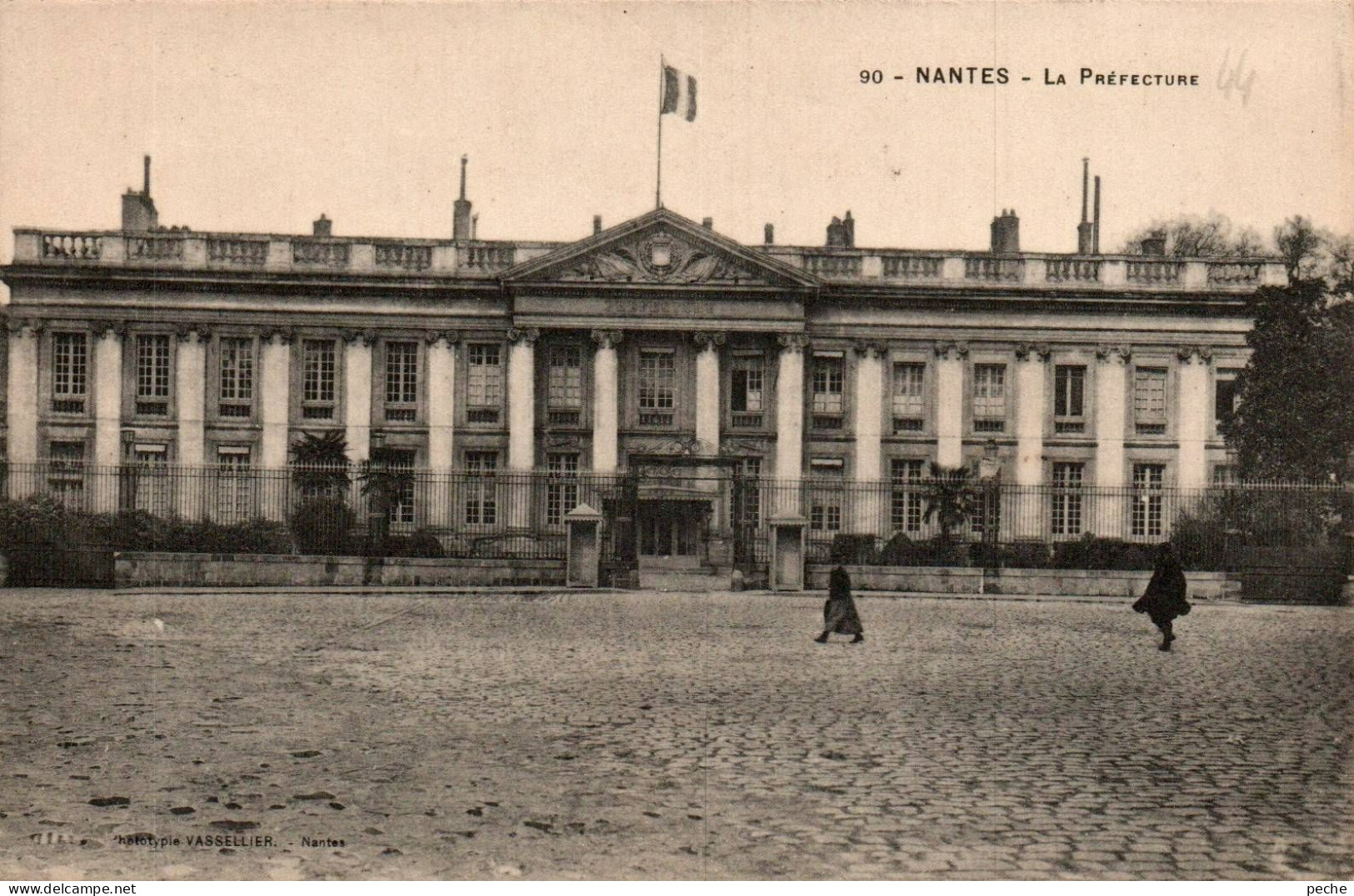 N°2752 W -cpa Nantes -la Préfecture- - Nantes