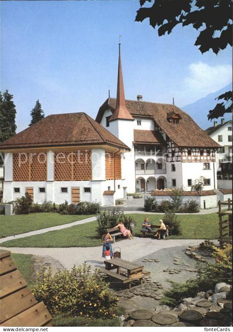 11701636 Stans Nidwalden Rosenburg Oder Hoefli Stanser Rathaus Stans - Other & Unclassified