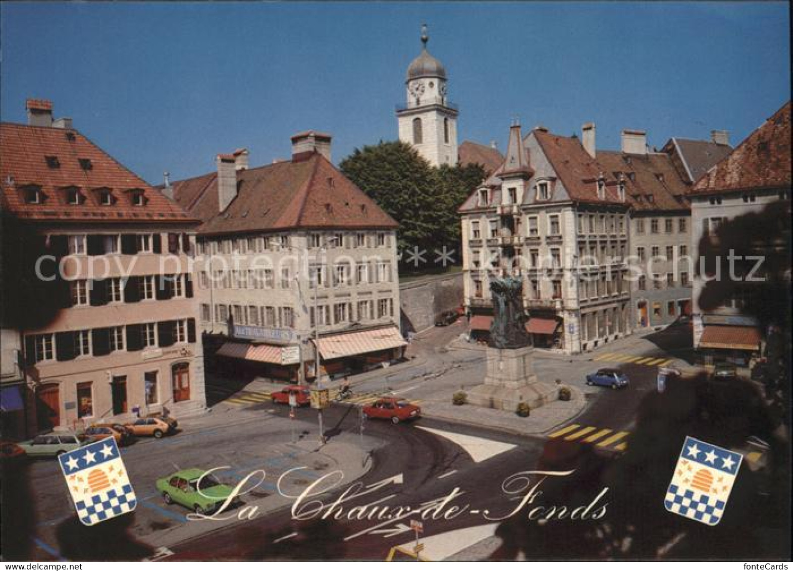 11701576 La Chaux-de-Fonds Place De L Hotel De Ville La Chaux-de-Fonds - Autres & Non Classés