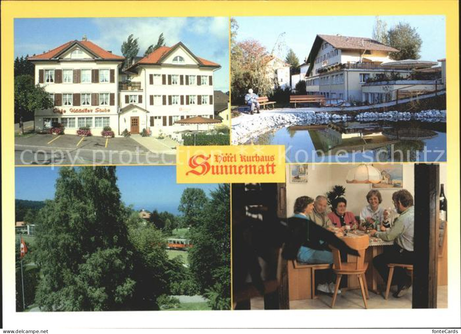 11701497 Heiden AR Hotel Kurhaus Sunnematt Weiher Stube Heiden - Sonstige & Ohne Zuordnung