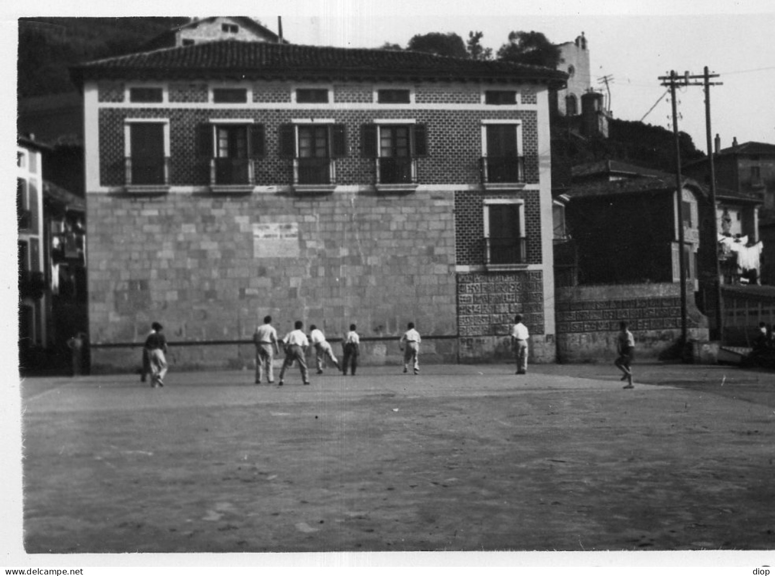 Photo Vintage Paris Snap Shop - Pelote Basque  - Sports