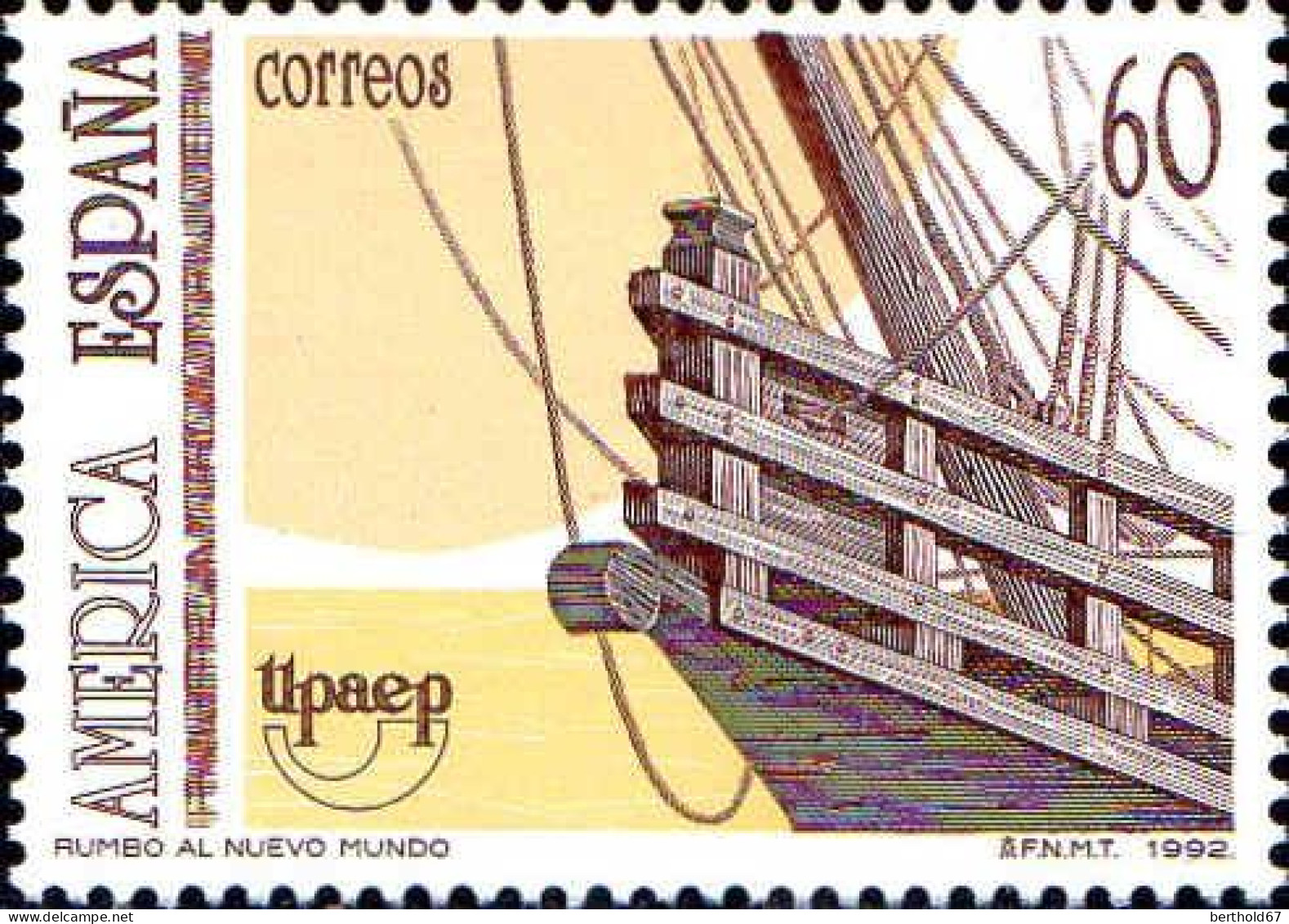 Espagne Poste N** Yv:2819 Mi:3084 Amecica Upaep Rumbo Al Nuevo Mundo (Thème) - Ships