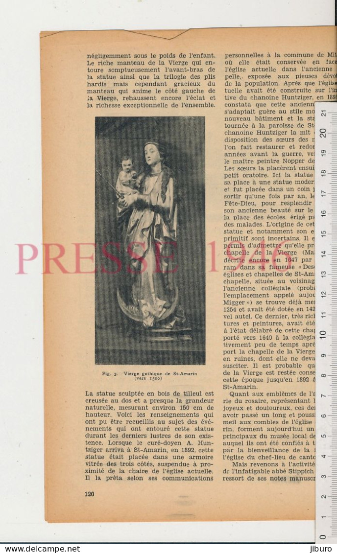 8 Vues 1946 Jean-Michel Stippich Curé à Saint-Amarin Musée Merxheim 68 Mollau Pub Manurhin Wittenheim église Religion - Non Classés