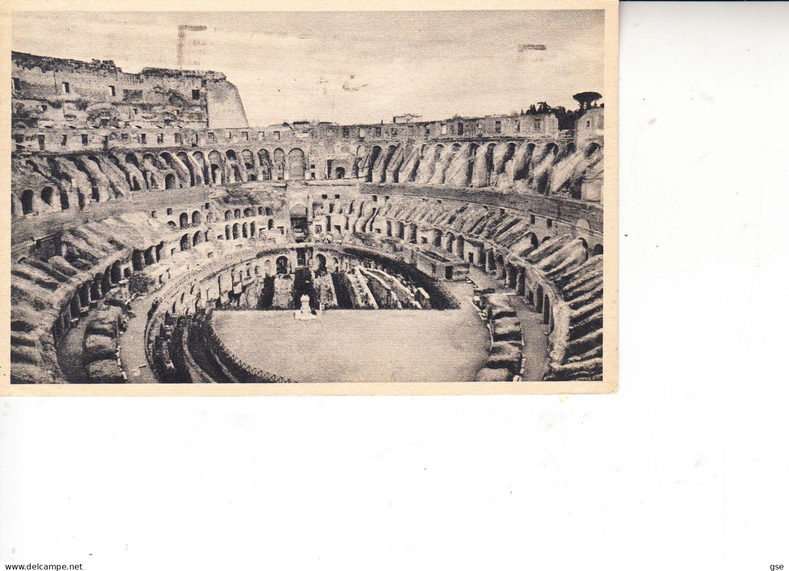 ROMA 1935 - Colosseo -  Da Roma A Caporciano (AQ) - Kolosseum