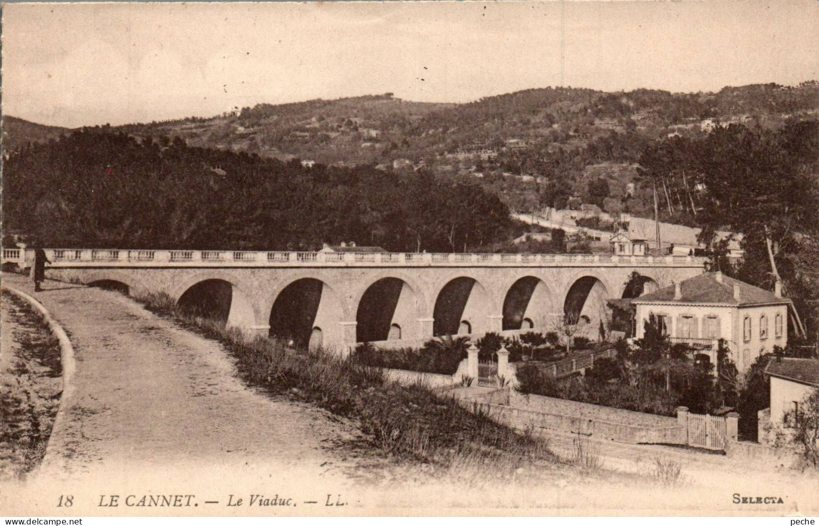 N°2760 W -cpa Le Cannet -le Viaduc- - Le Cannet