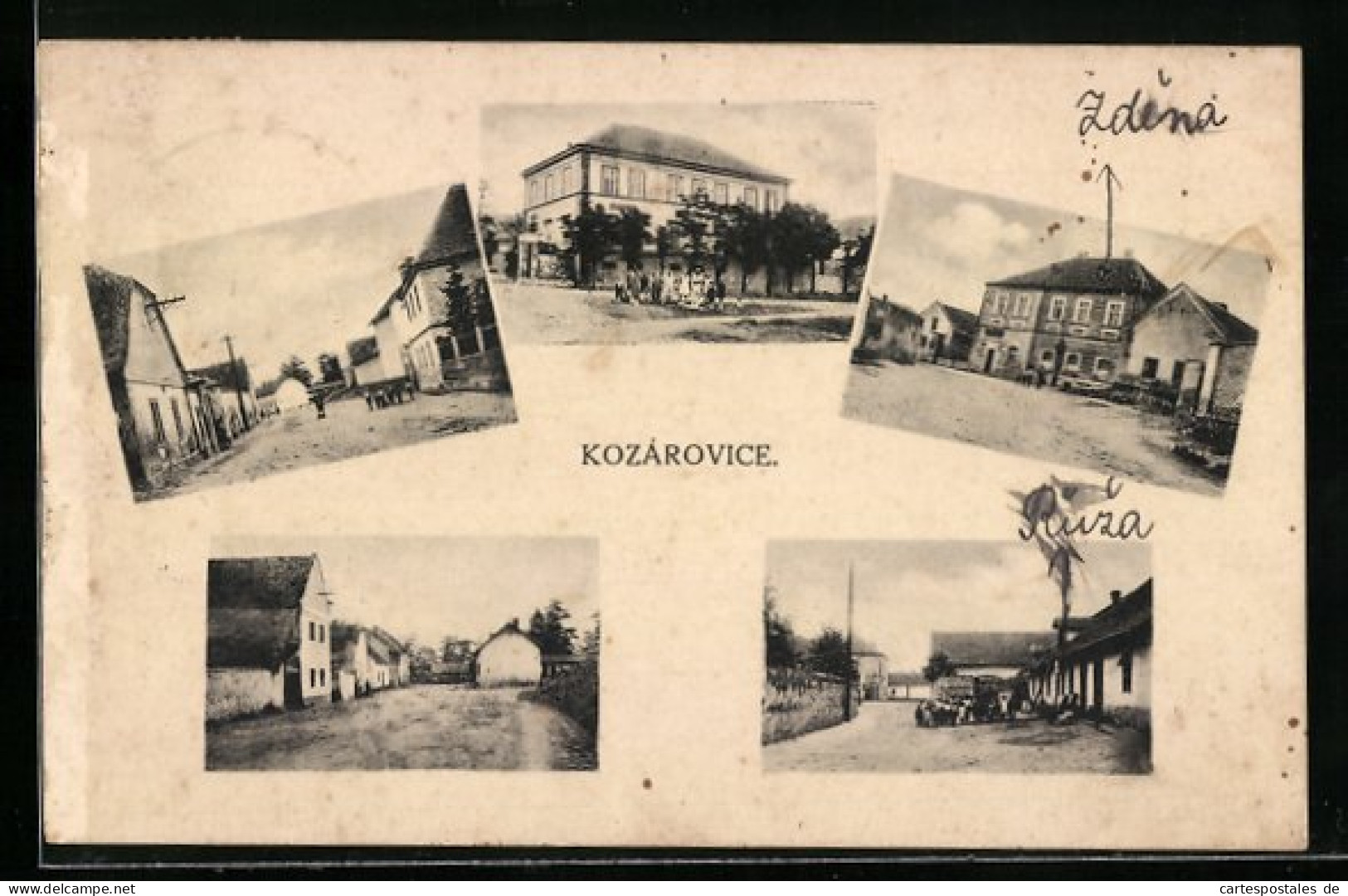 AK Kozárovice, Strassenpartie  - Tchéquie