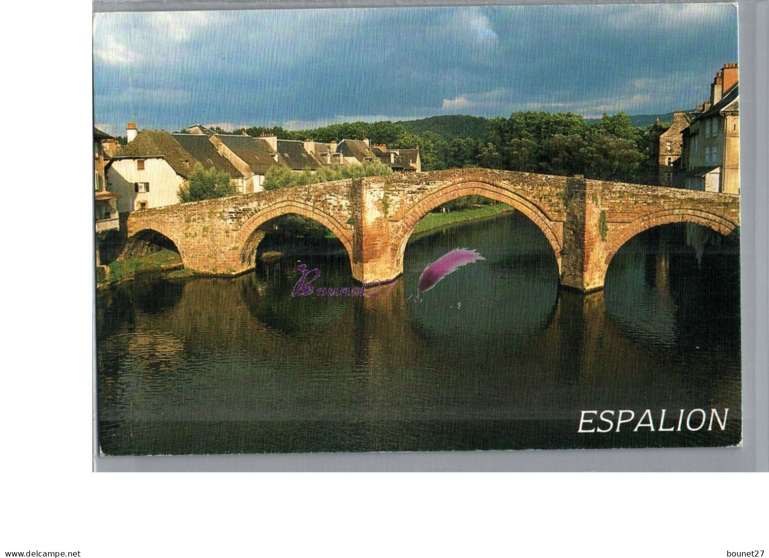 ESPALION 12 - Le Pont Gothique Enjambant Le Lot - Espalion