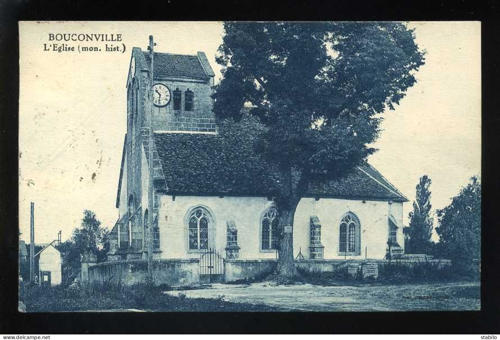 55 - BOUCONVILLE - L'EGLISE - COLLECTION PINZANI - Autres & Non Classés