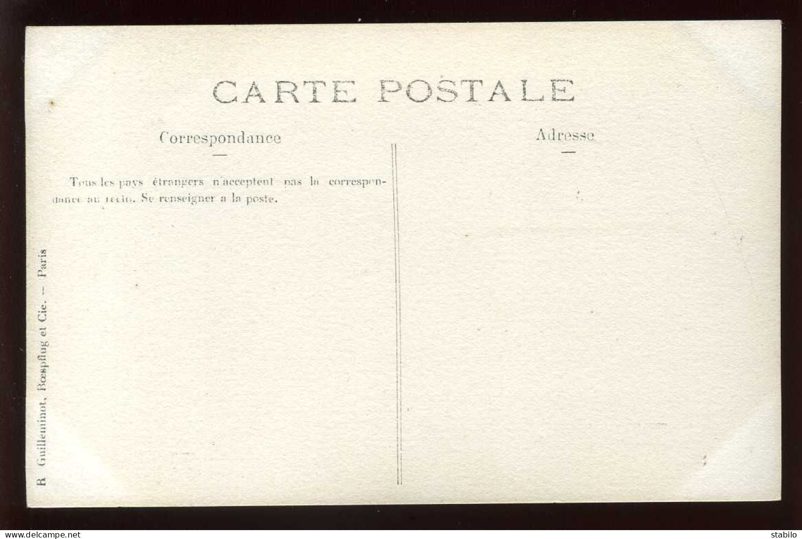 13 - MARSEILLE - LE CHATEAU BORELLY AVRIL 1909 - CARTE PHOTO ORIGINALE - Non Classés