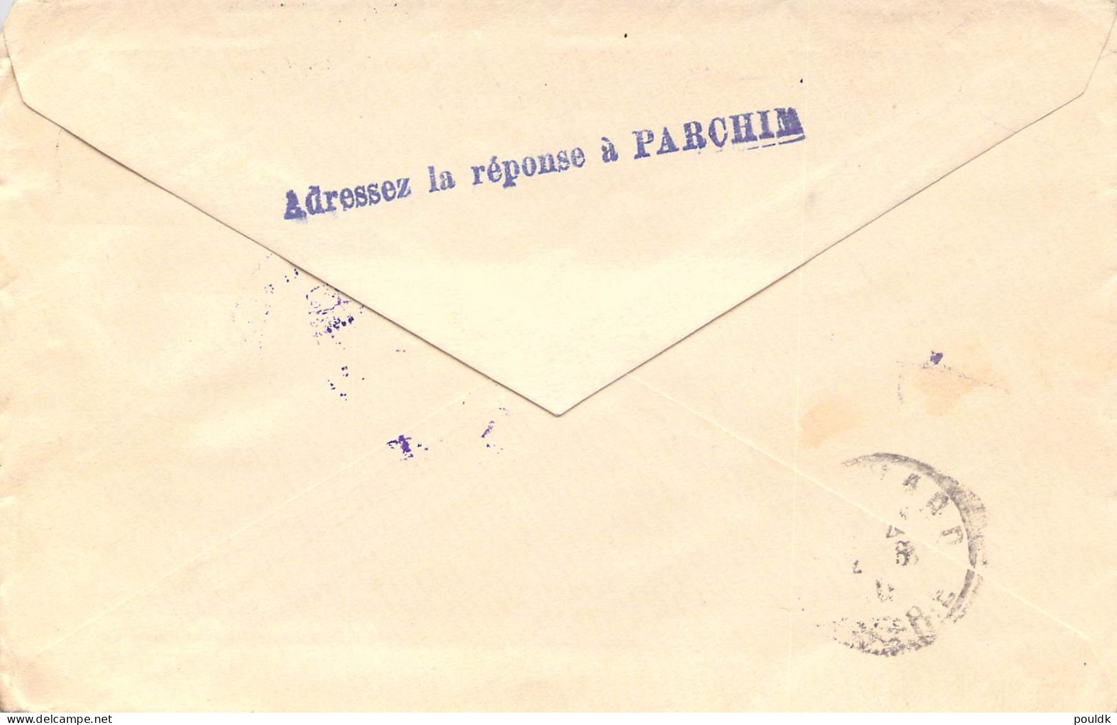French Prisoner Of War Cover From Germany, Kriegsgefangenenlager Parchim Posted Parchim 23.7.1915. Postal Weight Approx - Militaria