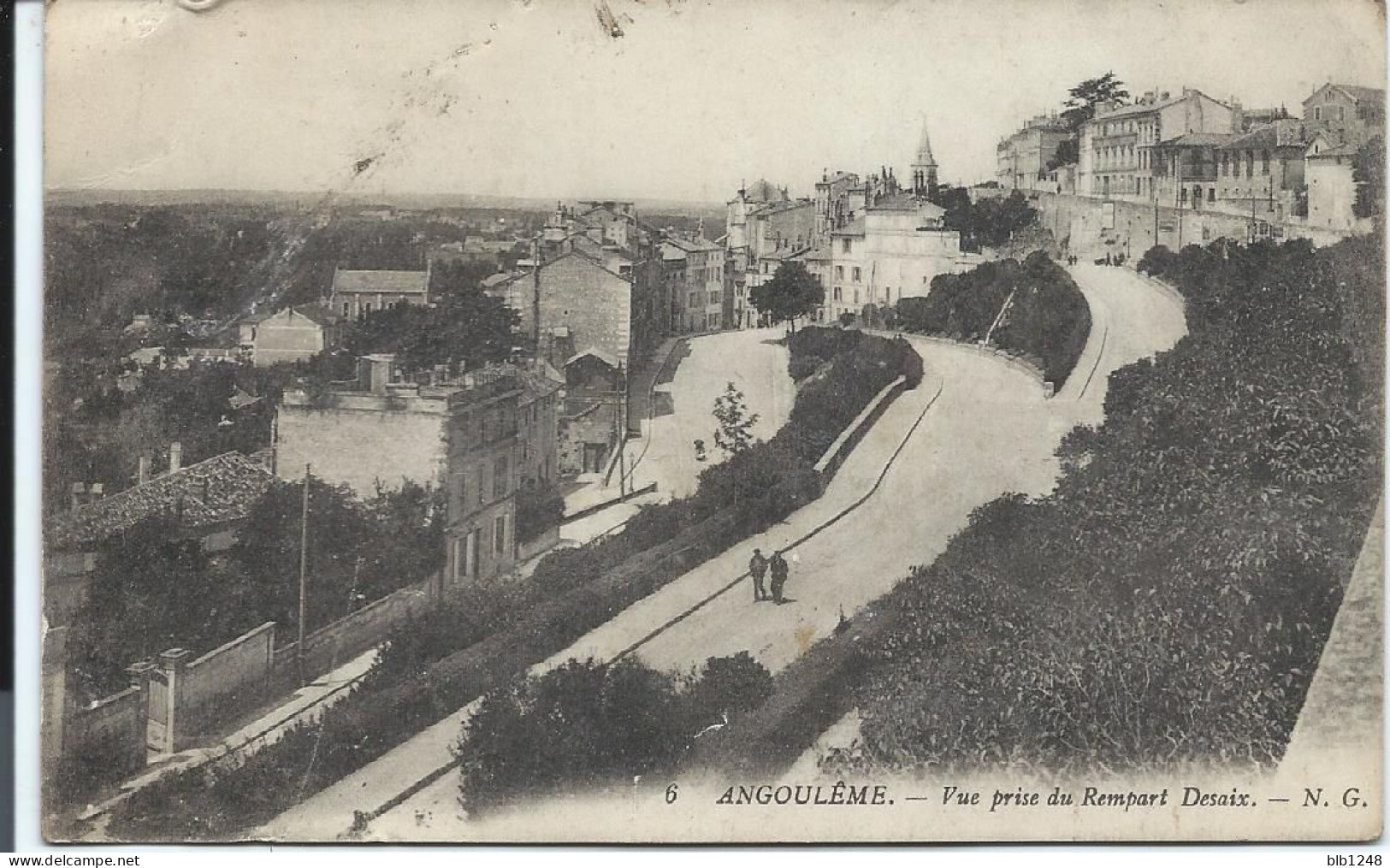 [16] Charente > Angouleme Vue Prise Du Rempart - Angouleme