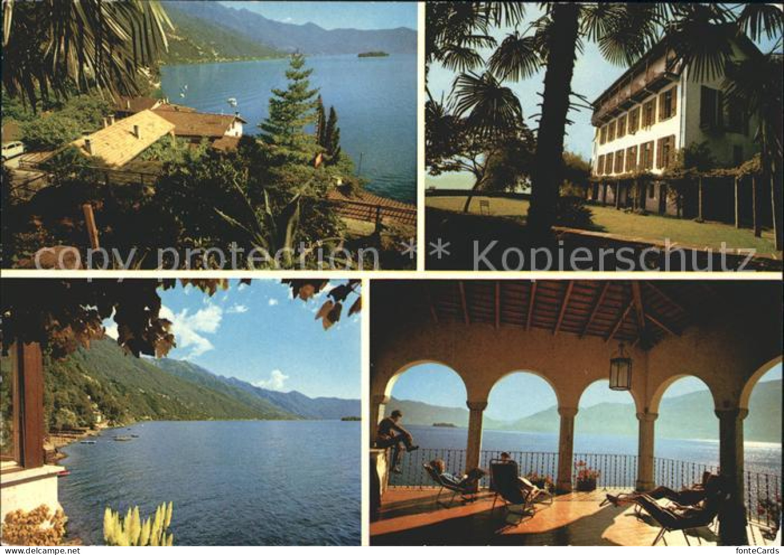 11695606 Moscia Ascona Bibelgruppen Heimstaette Terrasse Arkaden Ascona - Otros & Sin Clasificación