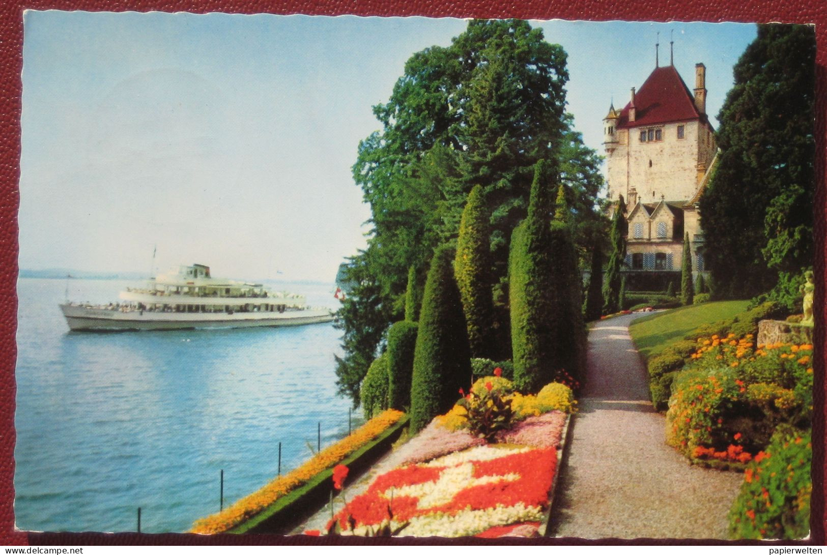 Oberhofen Am Thunersee (BE) - Schlosspark / Schiff - Oberhofen Am Thunersee