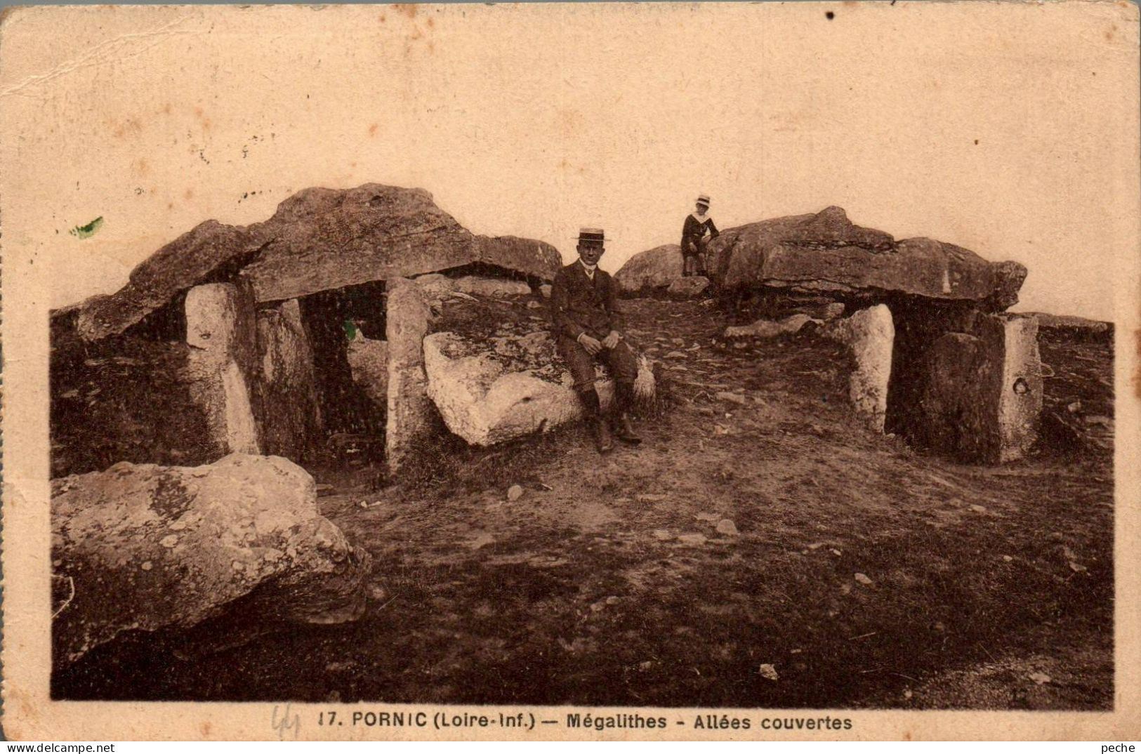 N°2762 W -cpa Pornic -mégalithes -allées Couvertes- - Dolmen & Menhirs