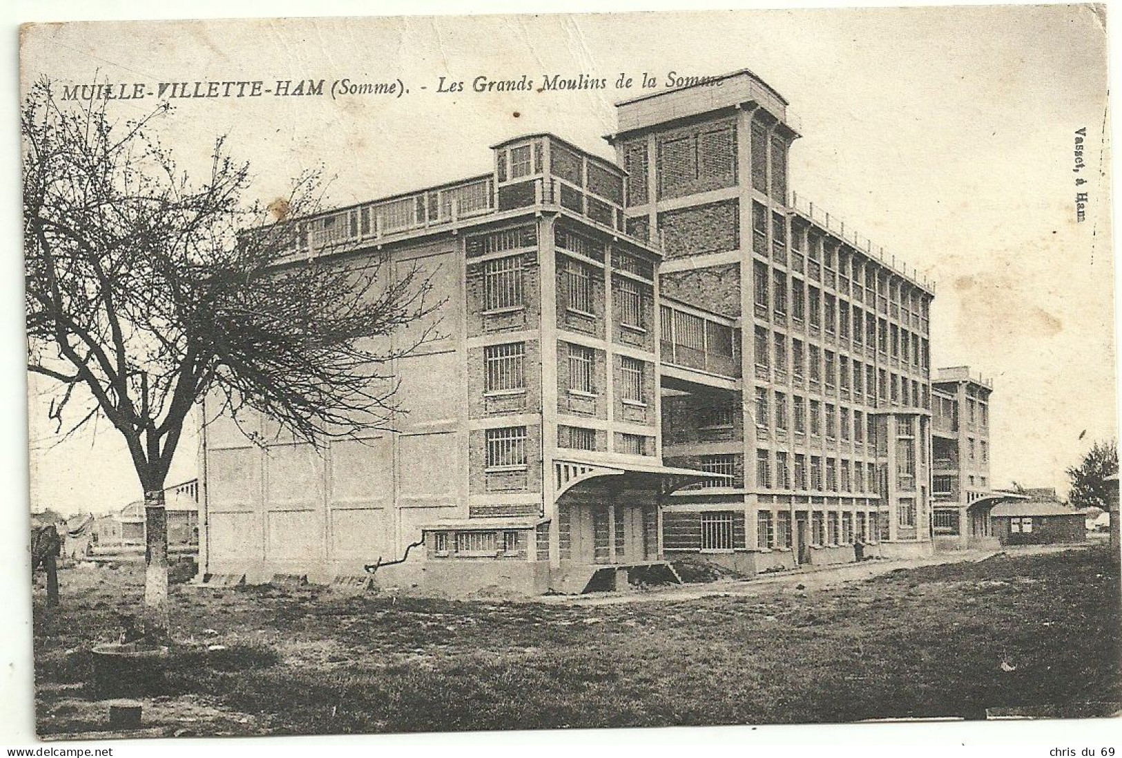 Muille Villette Ham Les Grands Moulins De La Somme - Autres & Non Classés