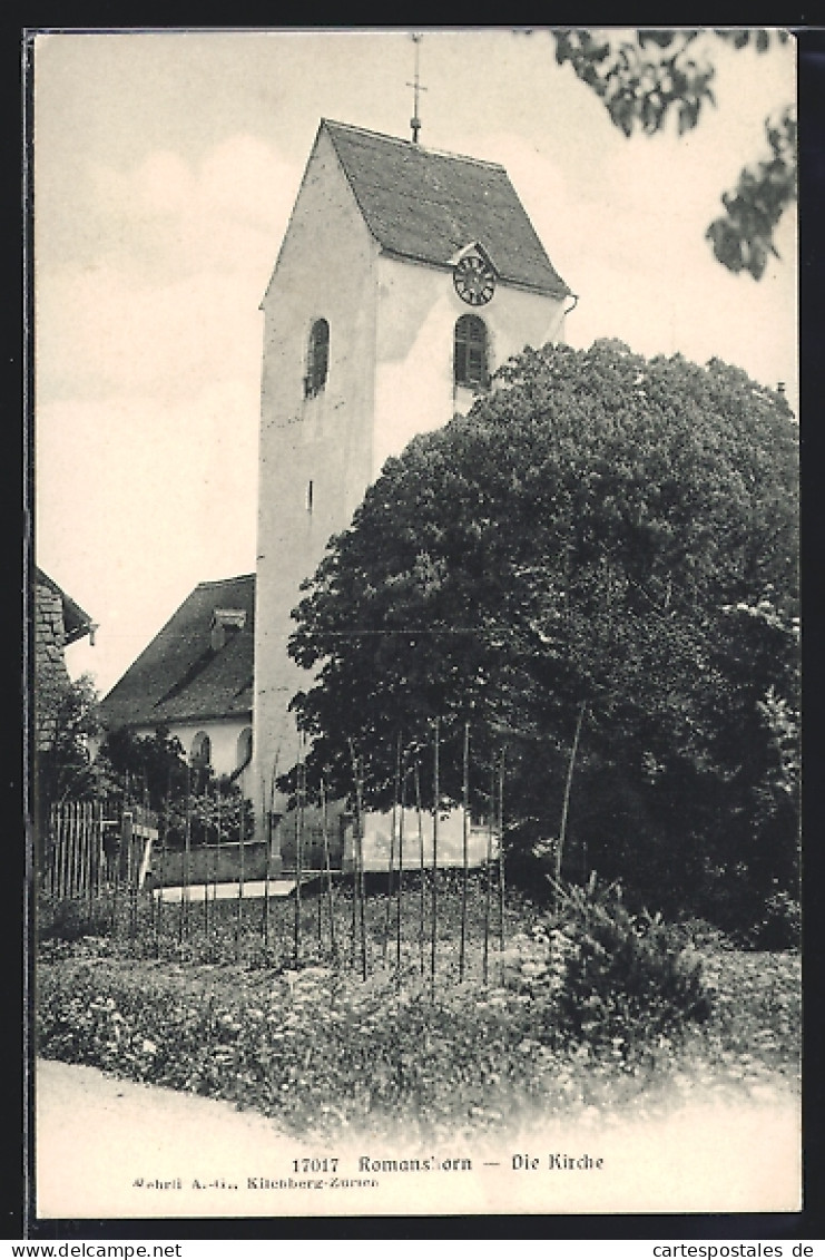 AK Romanshorn, Die Kirche  - Romanshorn