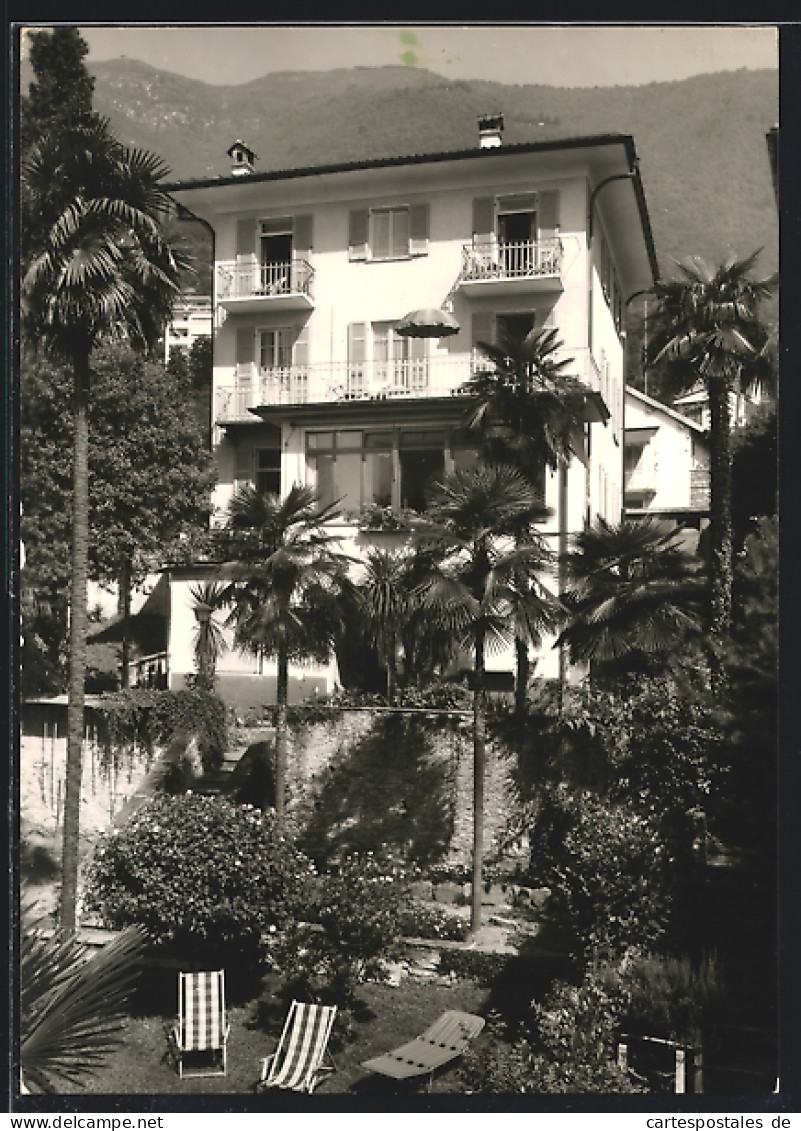 AK Locarno, Klein-Hotel Belmonte  - Locarno