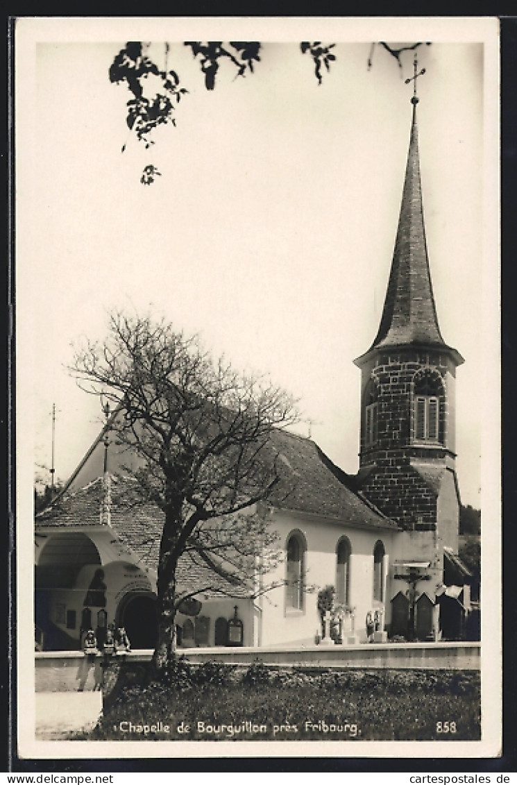 AK Fribourg, Chapelle De Bourguillon  - Fribourg