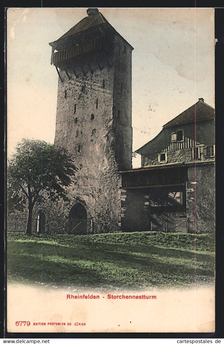 AK Rheinfelden, Storchennestturm  - Rheinfelden