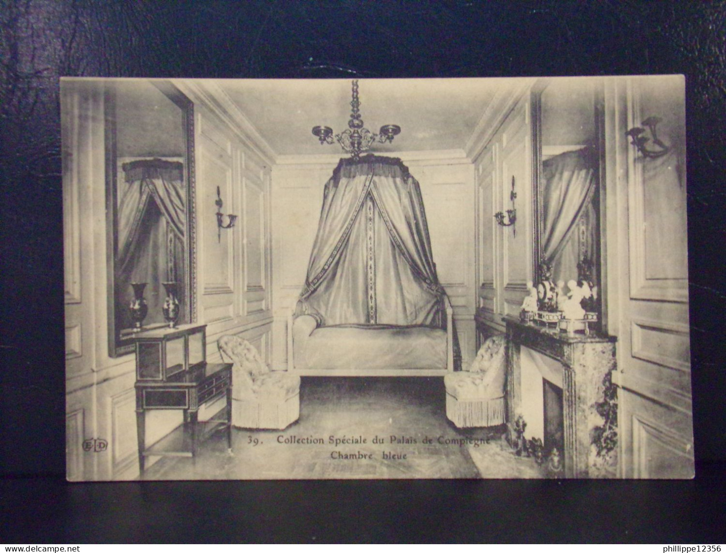 60427 . COLLECTION SPECIALE DU PALAIS DE COMPIEGNE . CHAMBRE BLEUE . N° 39 - Compiegne