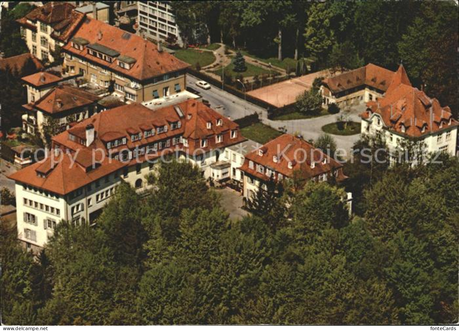 11694497 Fribourg FR Pensionnat St Joseph De Cluny Fliegeraufnahme Fribourg - Other & Unclassified