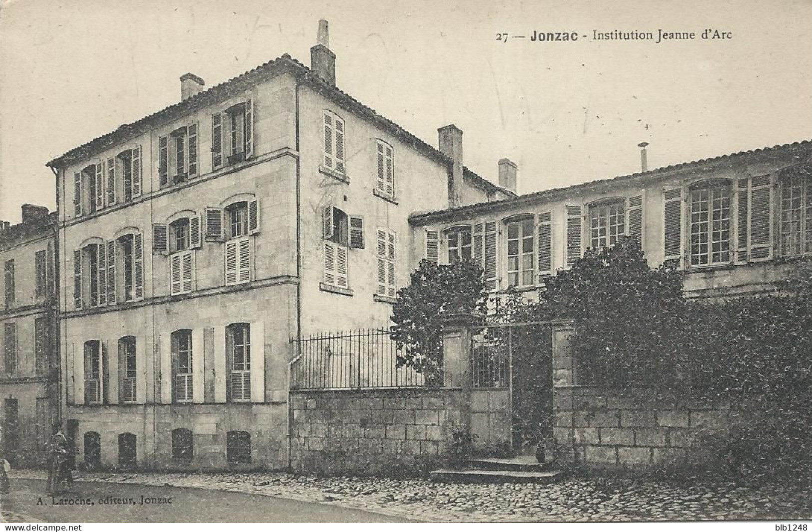 CH 17 Charente Maritime Jonzac Institution Jeanne D' Arc - Jonzac