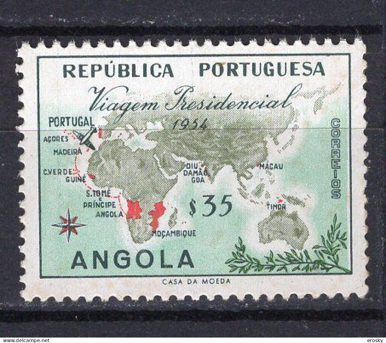 R5476 - COLONIES PORTUGAISES ANGOLA Yv N°378 ** - Angola