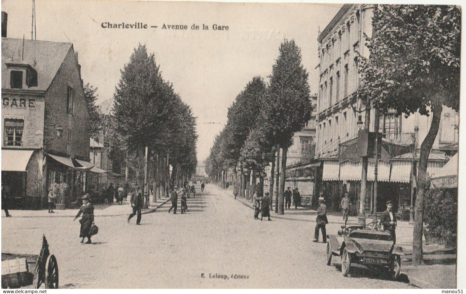 CHARLEVILLE  Avenue De La Gare - Charleville