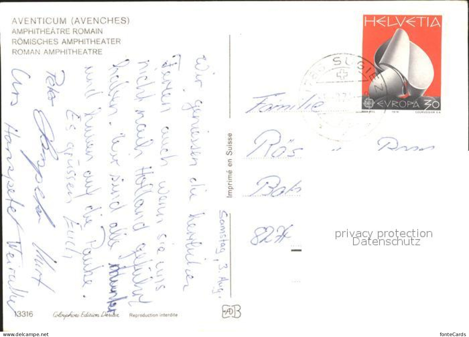 11691977 Avenches Roem Amphitheater Avenches - Other & Unclassified