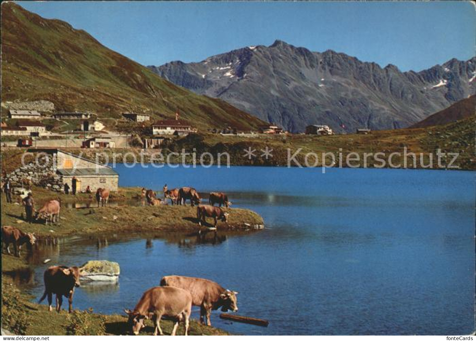 11691956 Andermatt Oberalp Passhoehe Mit See Andermatt - Otros & Sin Clasificación