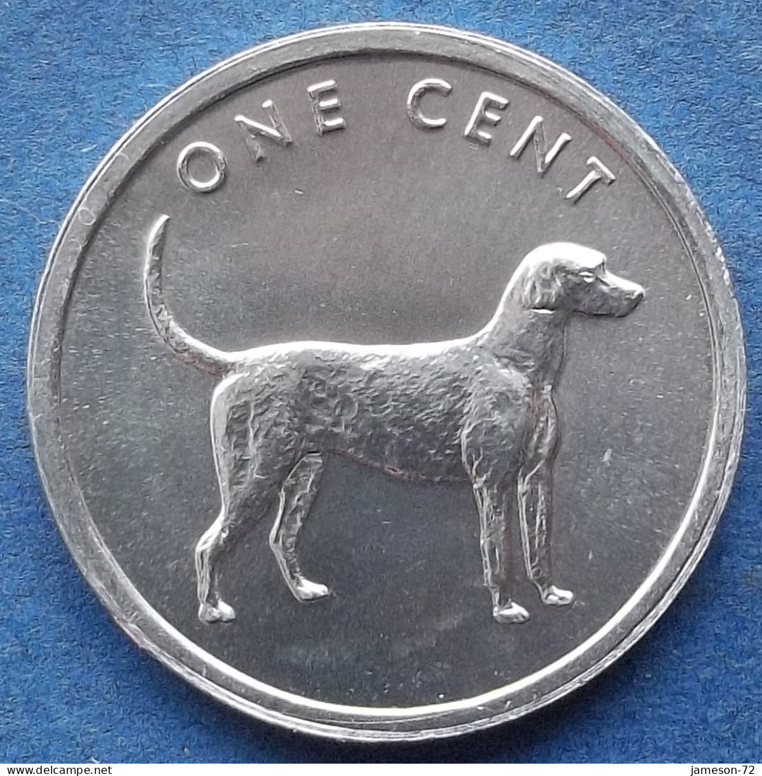 COOK ISLANDS - 1 Cent 2003 "Pointer Dog" KM# 421 Dependency Of New Zealand Elizabeth II - Edelweiss Coins - Cook