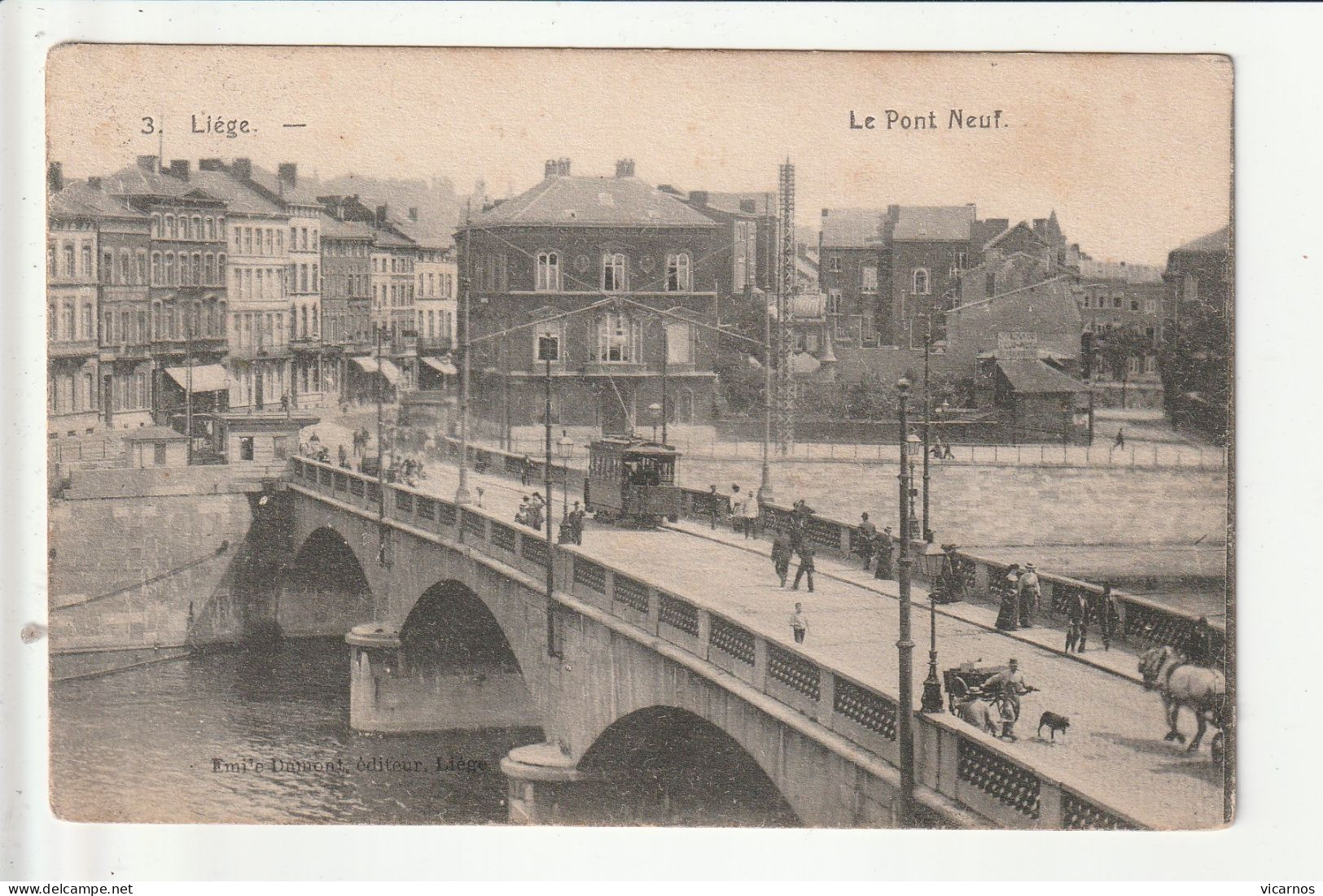 CP BELGIQUE LIEGE Le Pont Neuf - Liege