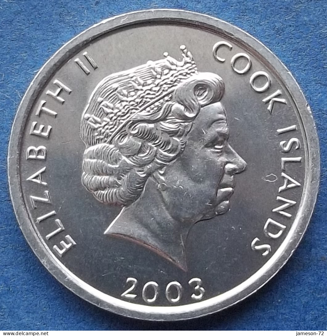 COOK ISLANDS - 1 Cent 2003 "Rooester" KM# 422 Dependency Of New Zealand Elizabeth II - Edelweiss Coins - Cookinseln