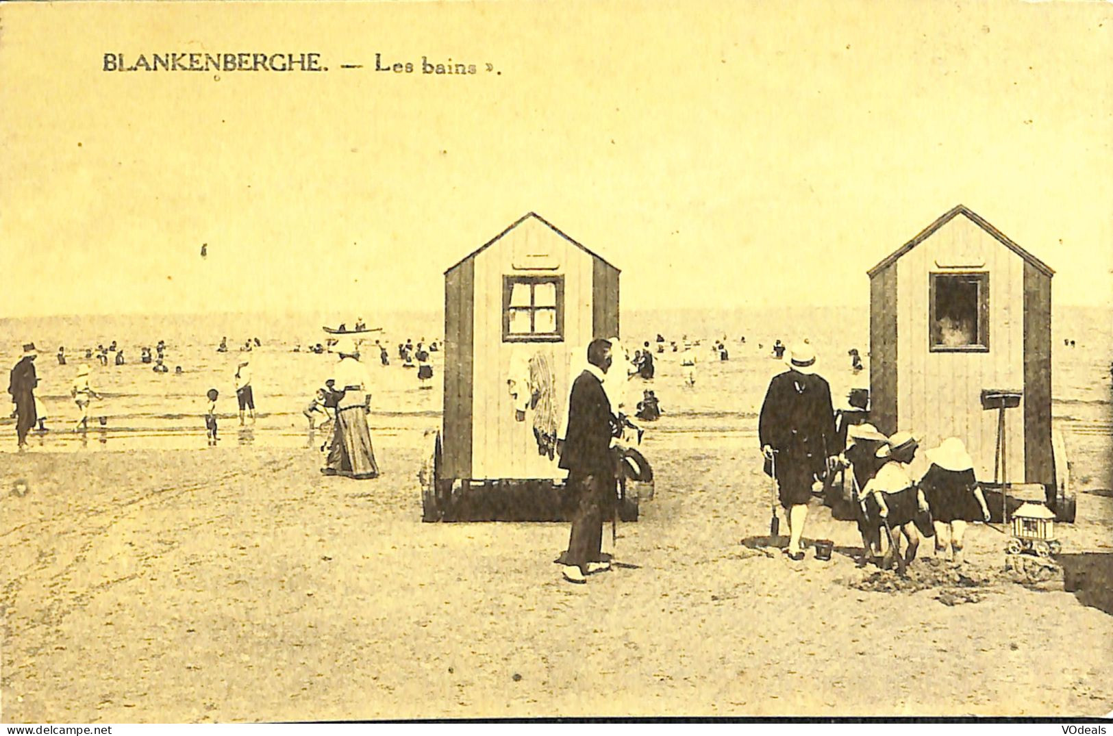 Belgique - Flandre Occidentale - Blankenberge - Blankenberghe - Les Bains - Blankenberge