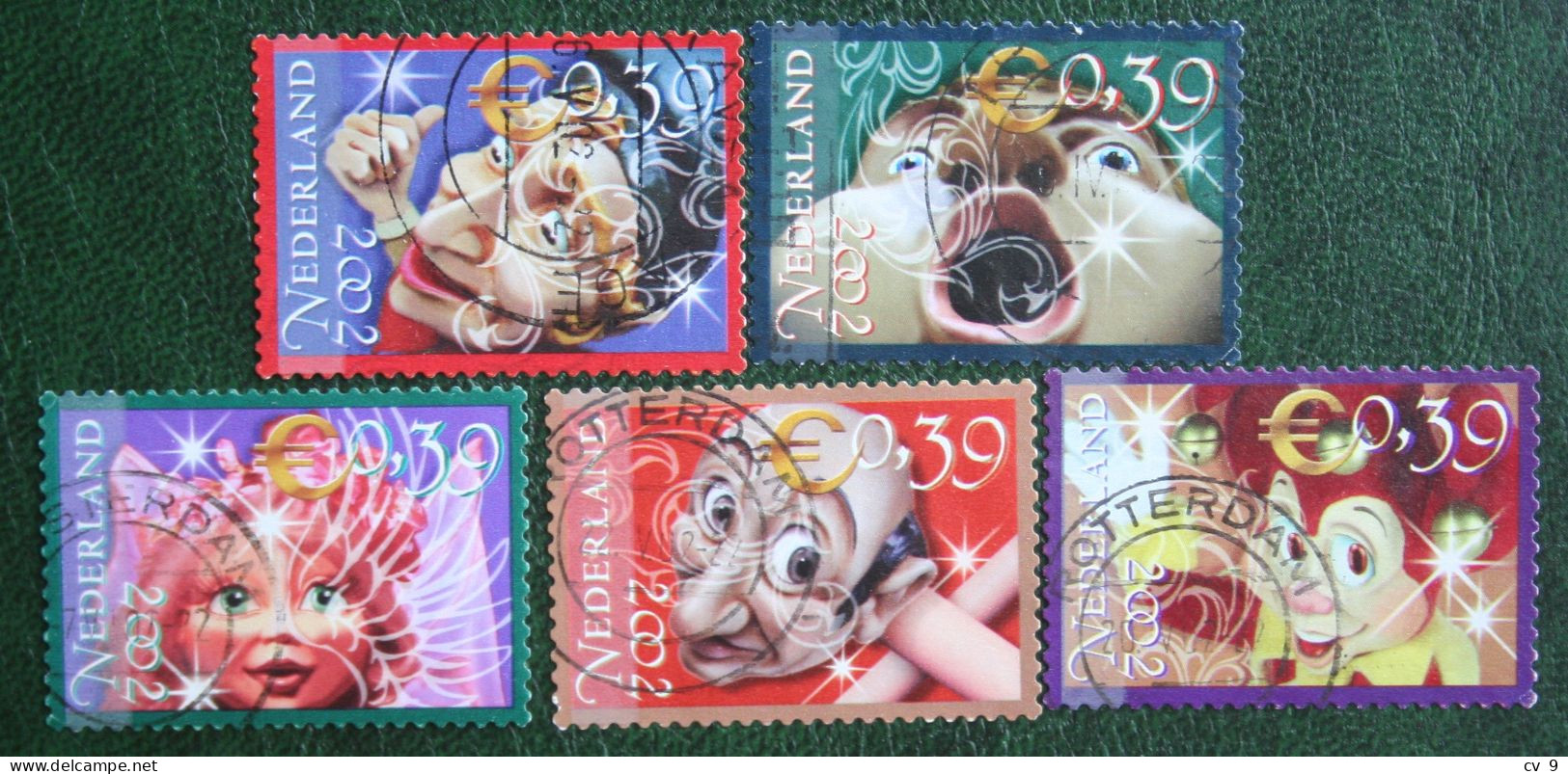 50 Jaar Efteling NVPH 2084-2088 (Mi 2004-2008) 2002 Gestempeld / USED NEDERLAND / NIEDERLANDE - Gebraucht