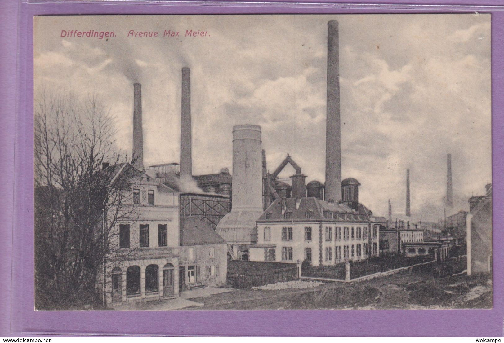 OUDE POSTKAART - LUXEMBOURG -  DIFFERDINGEN -  AVENUE MAX MEIER - 1900'S - Differdange