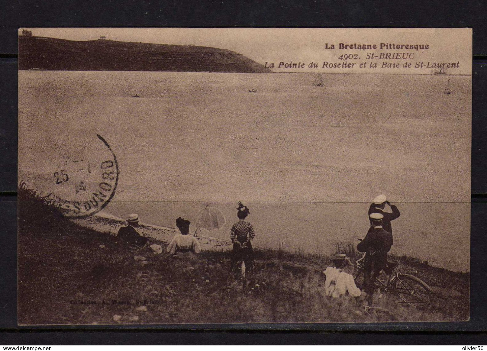 Saint-Brieuc - La Pointe Du Roselier Et La Baie De St-Laurent - Saint-Brieuc