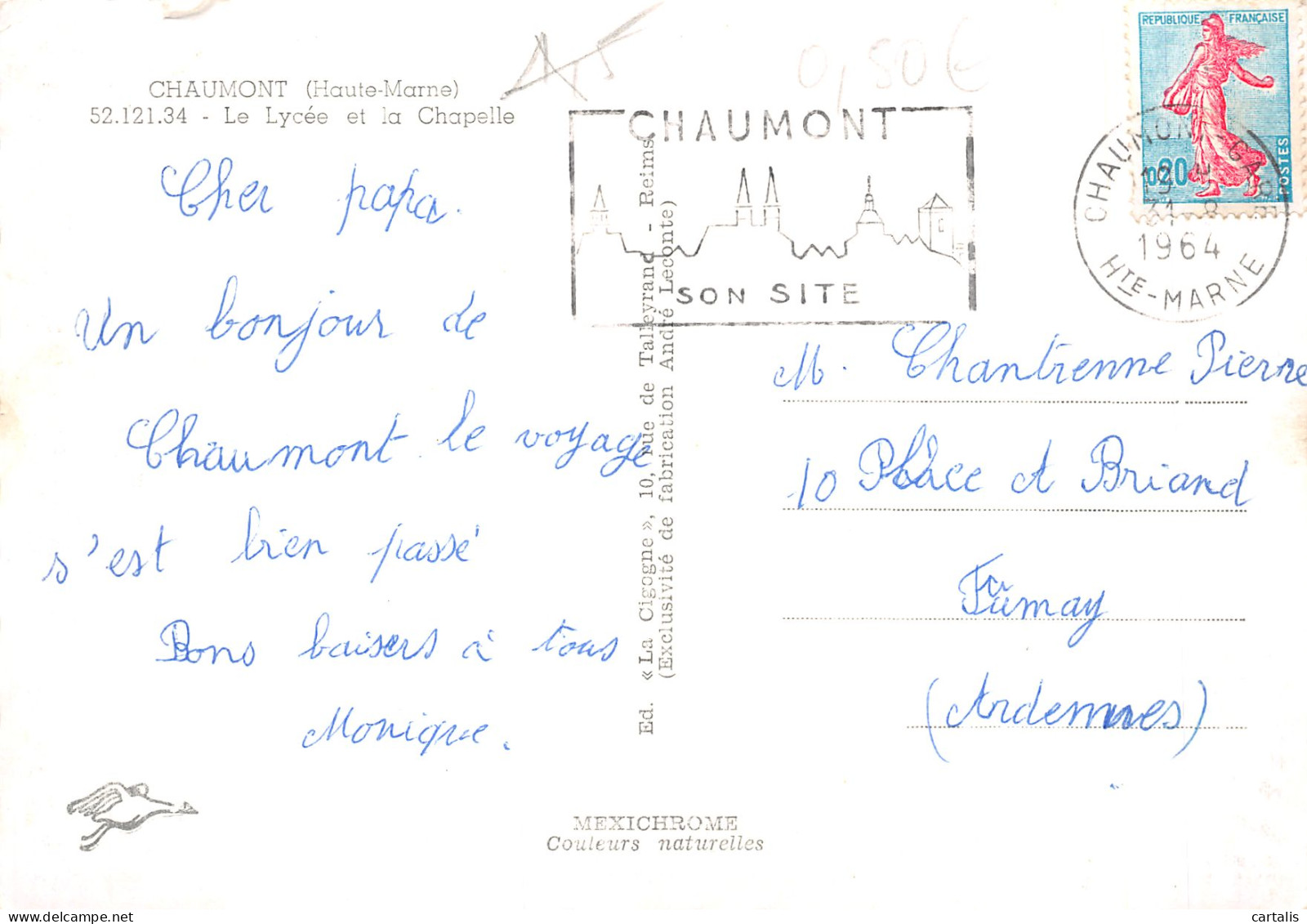 52-CHAUMONT-N°4210-C/0059 - Chaumont