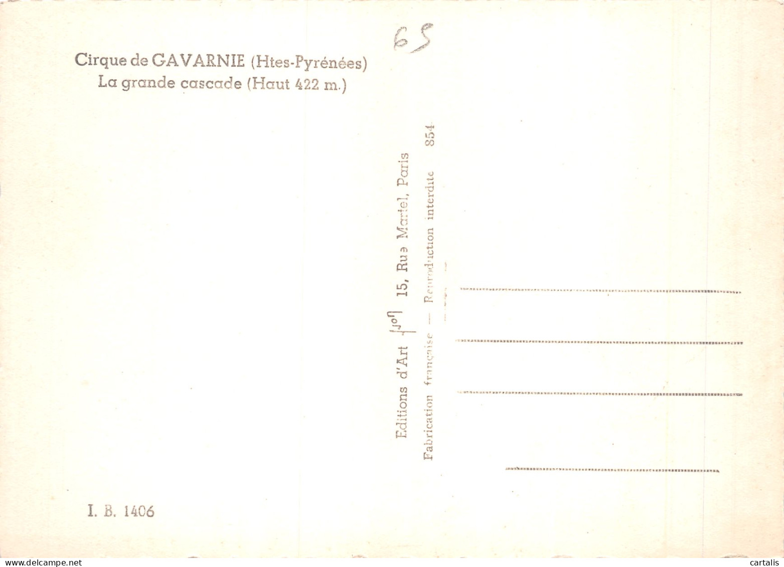 65-GAVARNIE-N°4210-C/0015 - Gavarnie