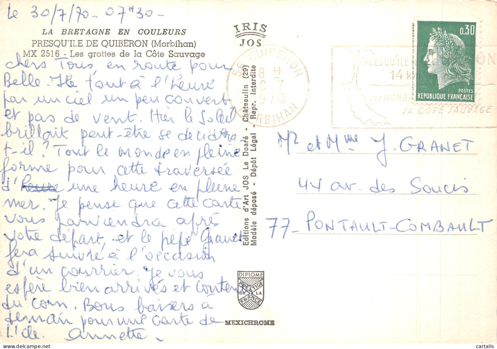 56-QUIBERON-N°4210-B/0165 - Quiberon