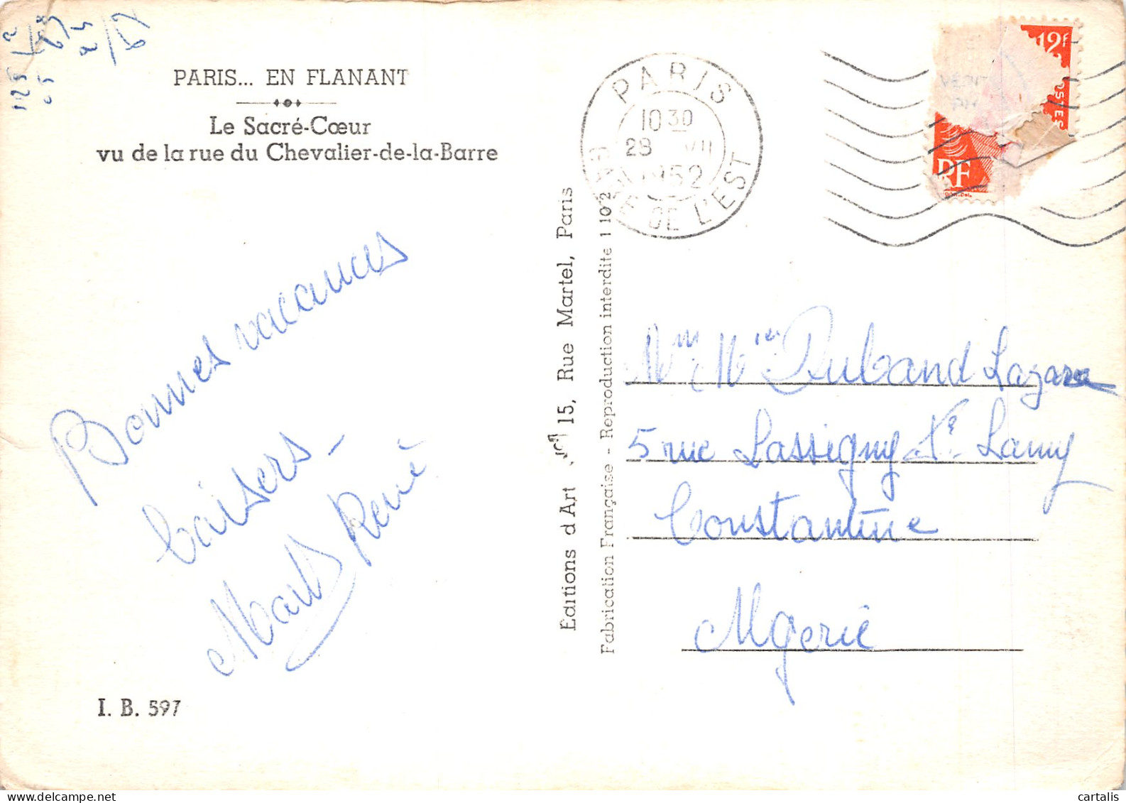 75-PARIS LE SACRE CŒUR-N°4210-B/0111 - Sacré Coeur