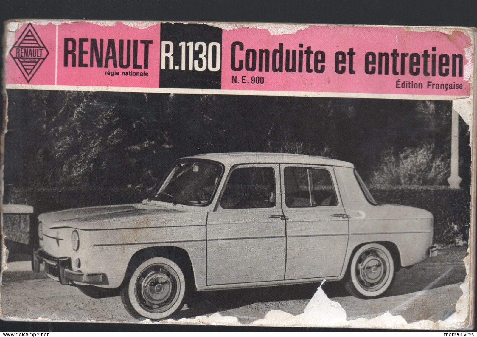 (automobiles RENAULT)R1130 Conduite Et Entretien  (PPP47399) - Pubblicitari