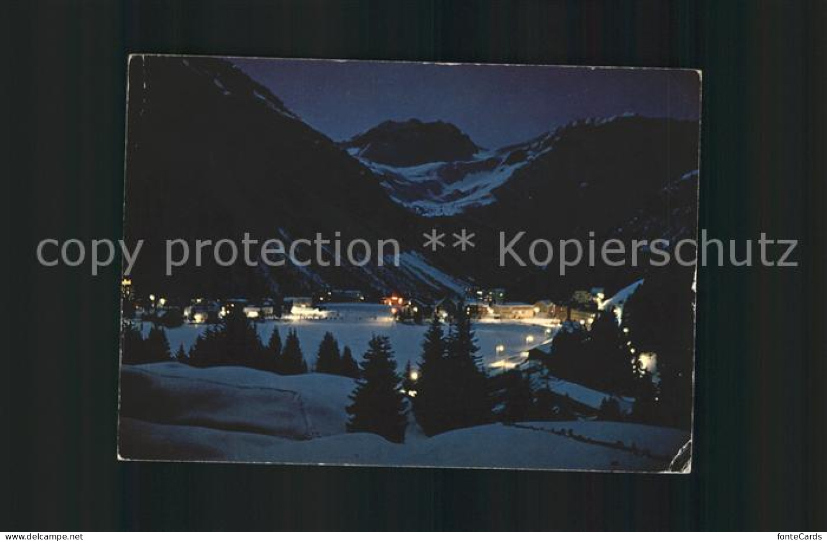 11687007 Arosa GR Obersee Im Mondschein Arosa - Other & Unclassified