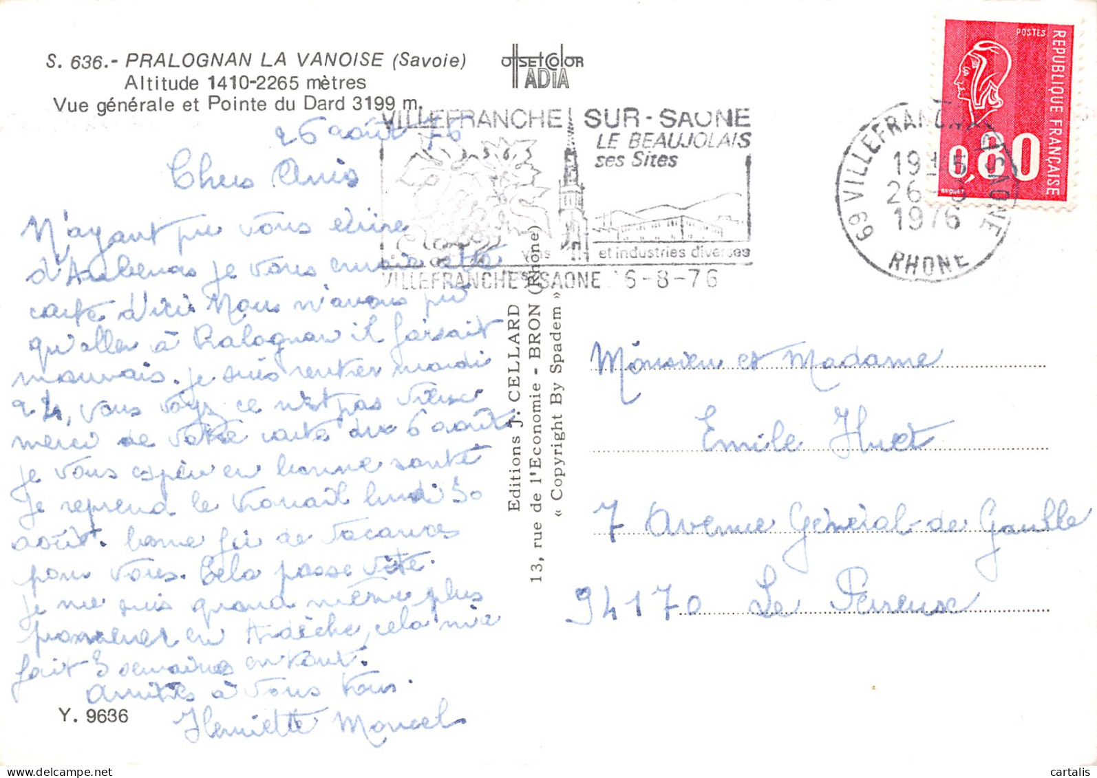 73-PRALOGNAN LA VANOISE-N°4210-A/0365 - Pralognan-la-Vanoise