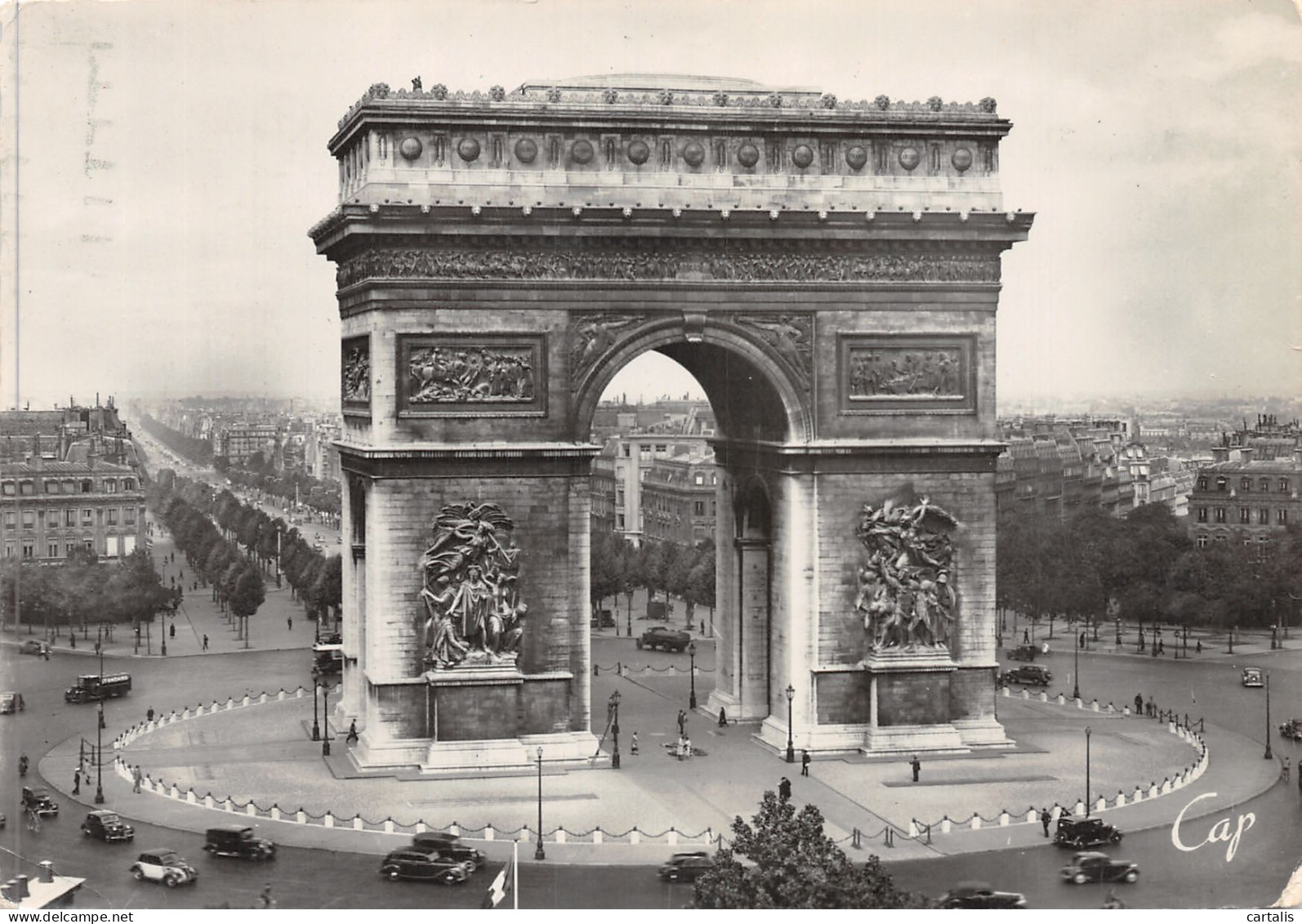 75-PARIS ARC DE TRIOMPHE-N°4210-A/0231 - Arc De Triomphe